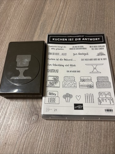 Stampin stempelset kuchen - stampin,