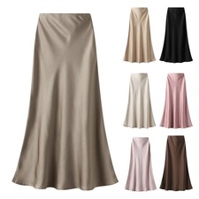 Frauenrock Regulär Einfarbig