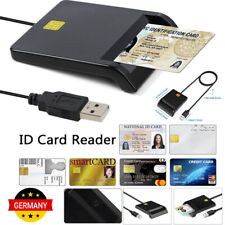NEU USB Chipkartenleser Kartenleser Personalausweis Lesegerät SmartCard Reader