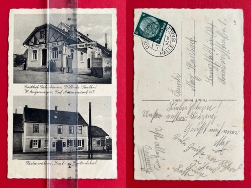 Döllnitz saalekreis 1933 - ak,