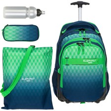 Trolley 4T Set Jungen Elephant Hero Signature Schultrolly Trolly 12811 Cube tbbf