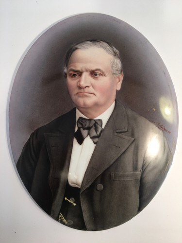 Porzellanbild ovale - porzellanbild, /