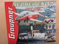Graupner Neuheiten-Katalog 2007 für Sammler und Interessierte Flug-Modellbauer
