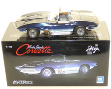 Autoart 1:18 - 71131 - Chevrolet Corvette Mako Shark 1961 (Blue)