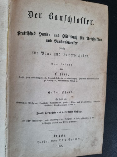 Der bauschlosser 1868 - bauschlosser, 1868/1872