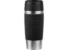 EMSA N20202 Travel Mug Classic 0.36 L Thermobecher Schwarz