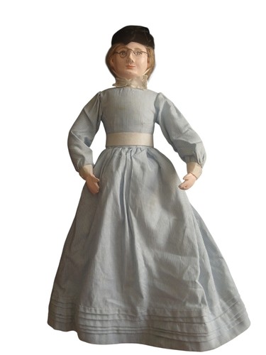 Vintage volkskunst stoffpuppe - vintage,