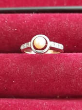 Schöne goldring mit echten - goldring,