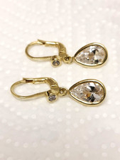 Ohrringe, Hänger,  333 Gold