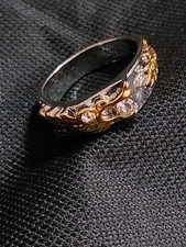 Edelstahl RING 9,2g  Goldfarbe