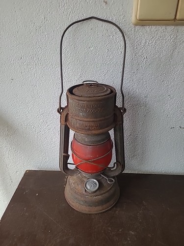 Alte petroleumlampe feuerhand - alte,