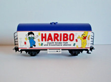 Märklin Spur H0 aus 29145 Gedeckter Güterwagen Haribo Weiß / Blau