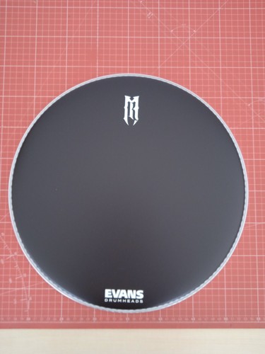Evans custom drumheads - evans, with