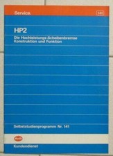 Selbststudienprogramm VW AUDI SSP 141  HP2 Hochleistungs Scheibenbremse