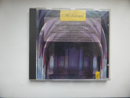 Ars vivendi max - cd, reger