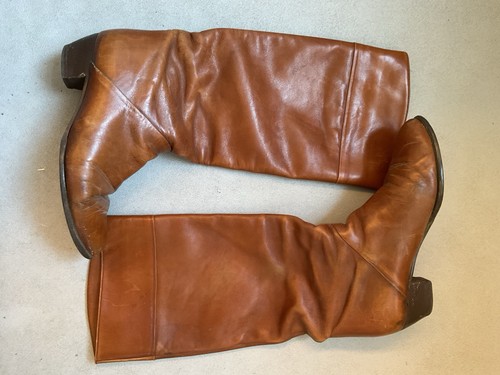 Leder stiefel voll - leder,