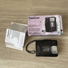 Panasonic RQ-L349 Mini Cassette Voice Recorder VAS System - Vintage. funktionstüchtig