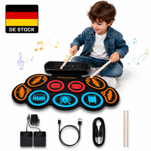 Pads drum set mit - set,