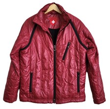 Wellensteyn Steppjacke Cannonball 2in1 Herren Jacke + West gr. M Kapuze Rot kurz