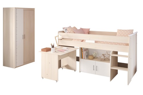 Kinderzimmer hochbett parisot - kinderzimmer,
