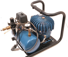 Jun Air 4-4 Airbrush Kompressor Leiselaufkompressor 16bar Behälter 4Liter