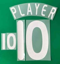 Set Flock Nummer number Trikot