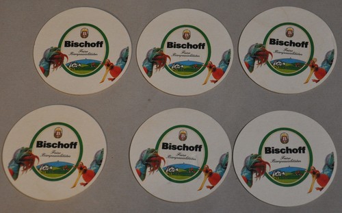 Alte bierdeckel bischoff - bierdeckel,,