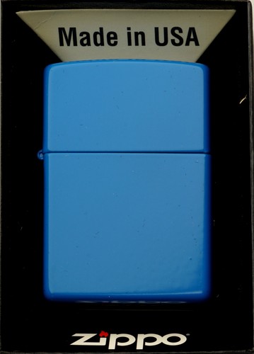 Zippo sturmfeuerzeug sky blue - sturmfeuerzeug,