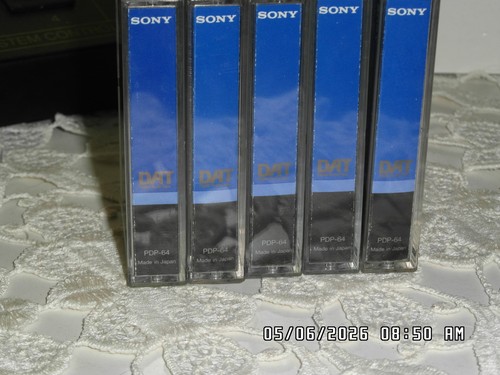 Sony dat kassetten pdp 5 - kassetten, pdp-64