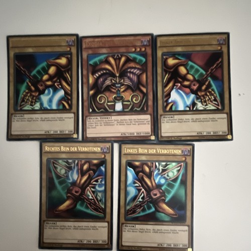 Konami exodia die - yu-gi-oh!,