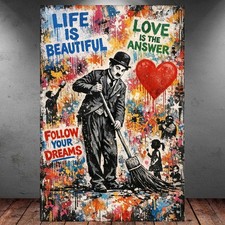 LEINWAND BILD ER XXL ABSTRAKT