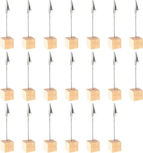 Stück holz fotohalter - holz, mit