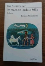Eva Strittmatter Gedichte-Ich mach ein Lied aus Stille-1987 Aufbau Verlag 7. Auf