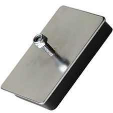 Magnetplatte Magnet-System 79 mm x 53 mm x 12 mm mit Gewinde M6 - Haftkraft 10kg