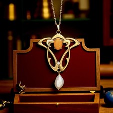 Anhänger Halskette Golden