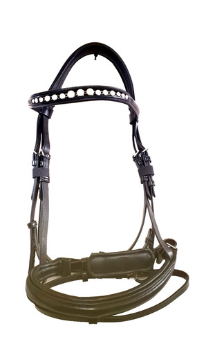Englische leder show trense - englische,