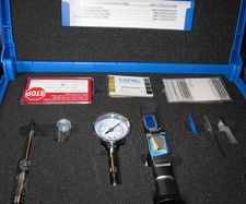 CONEL Solarcheck Prüfbox Servicekoffer f. thermische Solaranlagen | PH-Prüfplake