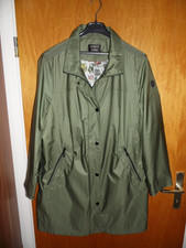 Wind- und Regenmantel Damen, dunkelgrün, gefüttert, Größe 48, neu