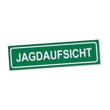 Jagdaufsicht Magnetschild Auto Jäger Förster Jagdschutz Magnetfolie Geschenkidee