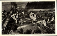 Ak Burbach im Siegerland, Fliegeraufnahme, Wasserscheide - 3593201