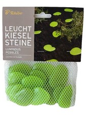 Tchibo Leucht Kiesel Steine Lichterkette Outdoor Grün Deko Garten