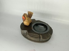 Holz aschenbecher holzfigur - aschenbecher,