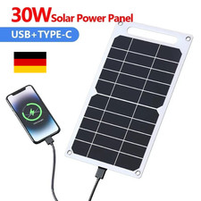 30W Solar Ladegerät mit USB &