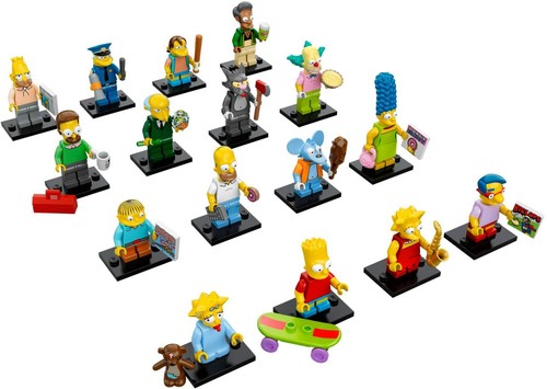 Lego simpson serie - lego, 1