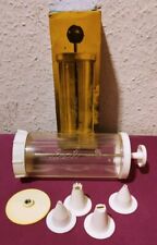 DDR 1x Garnierspritze/ Tortenspritze IDEAL in OVP aus Plaste VINTAGE OSTALGIE
