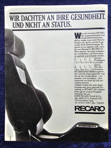 Recaro autositz originale - autositz,