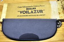 NOS Renault Juvaquatre Sonnenblende VOILAZUR sellerie No. 921 Teinte: Gris Bleu