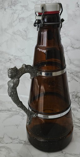 Vintage ltr bierflasche - 2, ltr.
