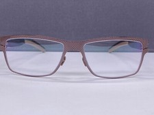 Mykita Brille Damen Herren Braun Rechteckig Bernhard Willhelm Metall Medium