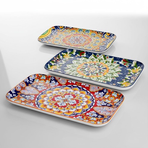 Servierplatte set keramik - servierplatte,